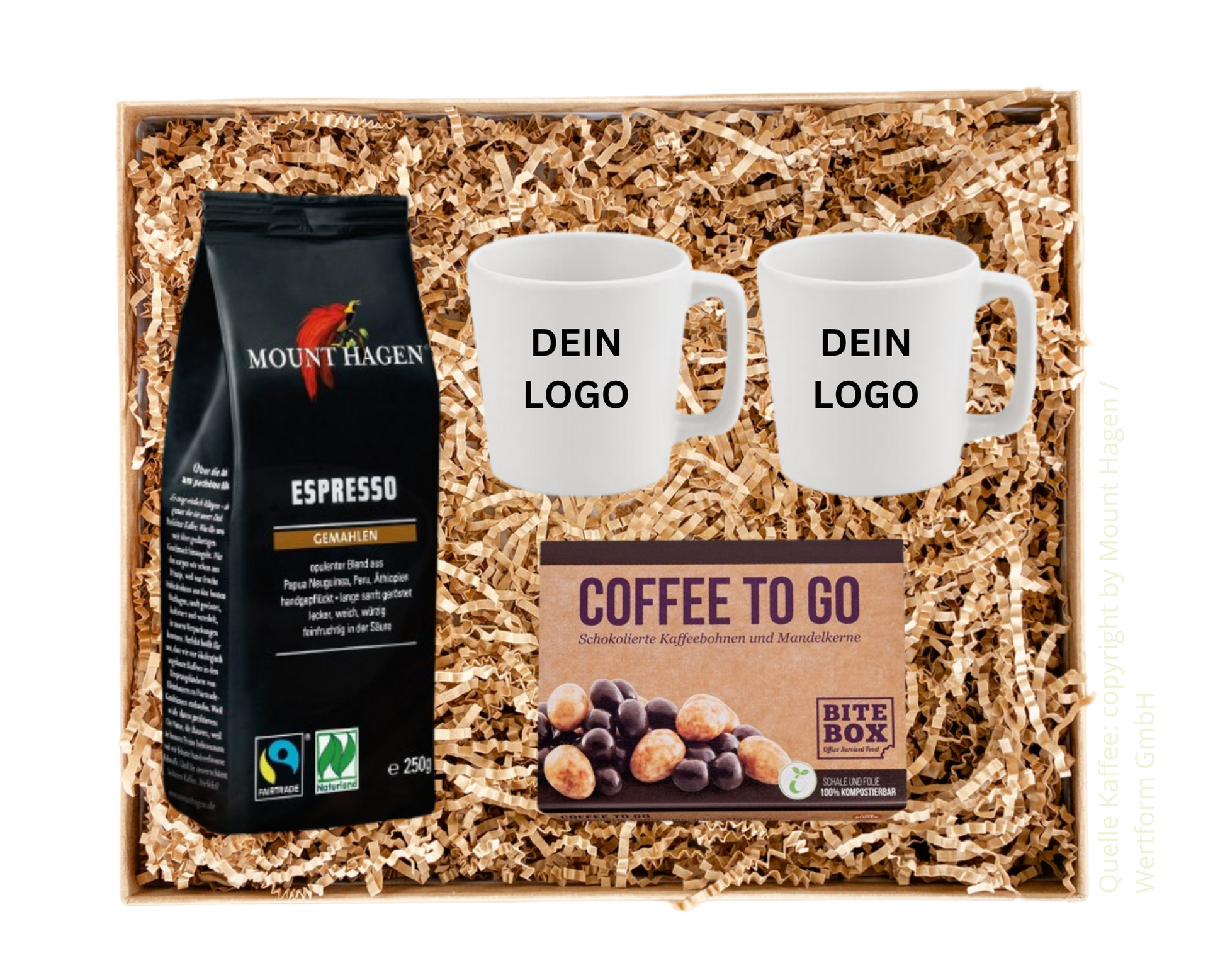 layana life geschenk mitarbeiter kunde geschäftspartner espresso tasse set schoko nachhaltig weiß